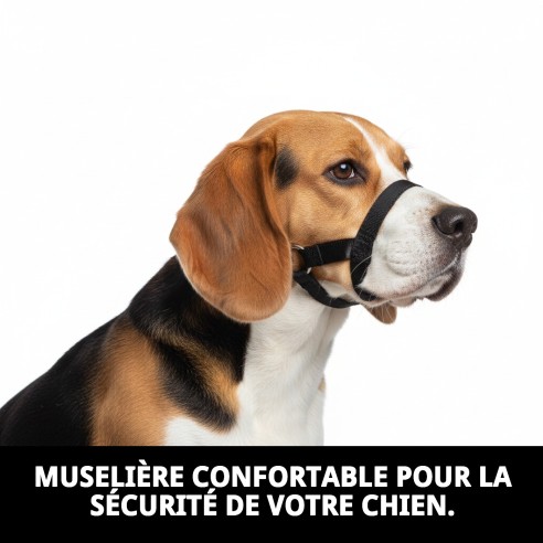 Muzzle DOG CONTROL N.2 28cm - Confort et sécurité pour votre chien