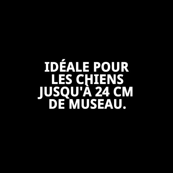 Muzzle DOG CONTROL N.2 28cm - Confort et sécurité pour votre chien