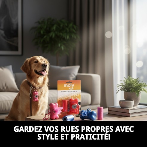 Distributeur d'Os Hygiénique avec Recharges pour Chiens