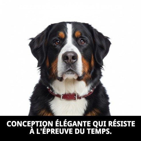 Collier en cuir Forniture 1,5x35 cm pour votre animal de compagnie.