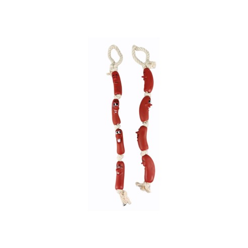 Jouet en Vinyle Saucisse 75 cm pour Chiens - Amusement Sûr