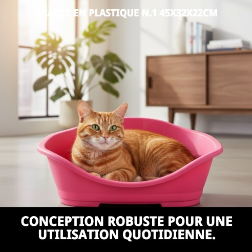 Coussin en plastique N.1 45x32x22cm - Confort pour votre animal de compagnie