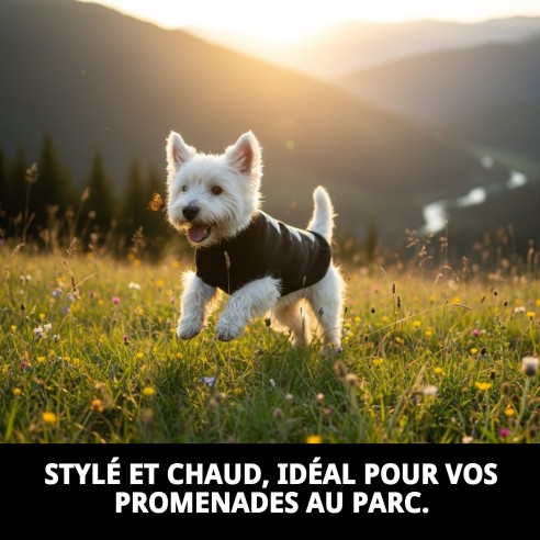 Jersey à Motif Losanges pour Animaux - 35 cm de Style Unique