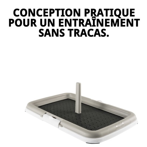 Bac d'entraînement pour chiots : Éduquez votre animal de compagnie avec hygiène.