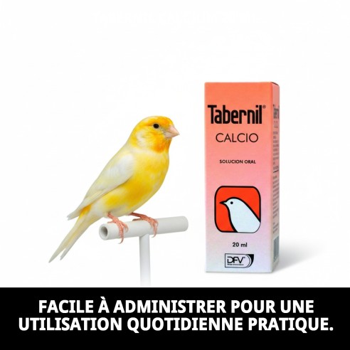 Tabernil Calcio 20 ml : Supplément Essentiel pour Animaux de Compagnie