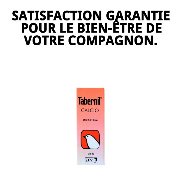 Tabernil Calcio 20 ml : Supplément Essentiel pour Animaux de Compagnie
