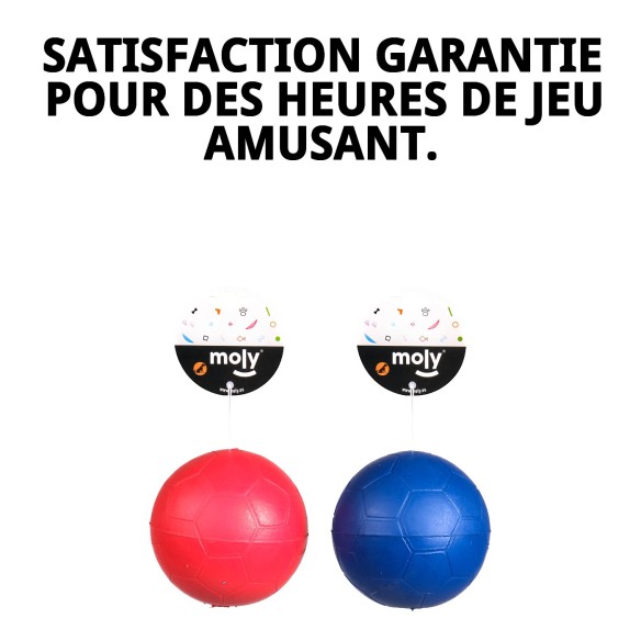 Balle en Caoutchouc avec Son pour Chiens - 6,5 cm