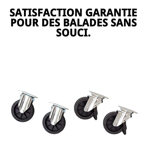 Roues Velox 47 : Agilité et Style pour votre Animal de Compagnie