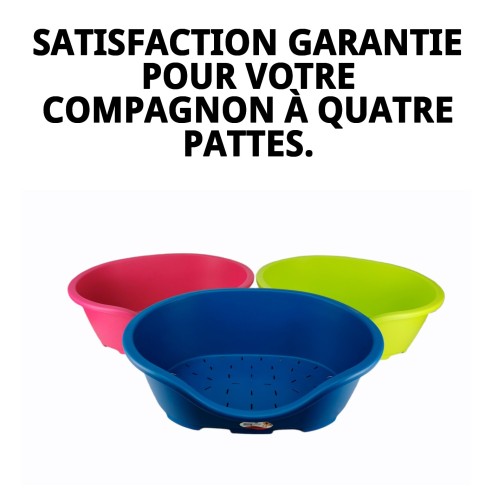 Coussin en plastique N.4 Perla 61x40 : Confort pour votre animal de compagnie.