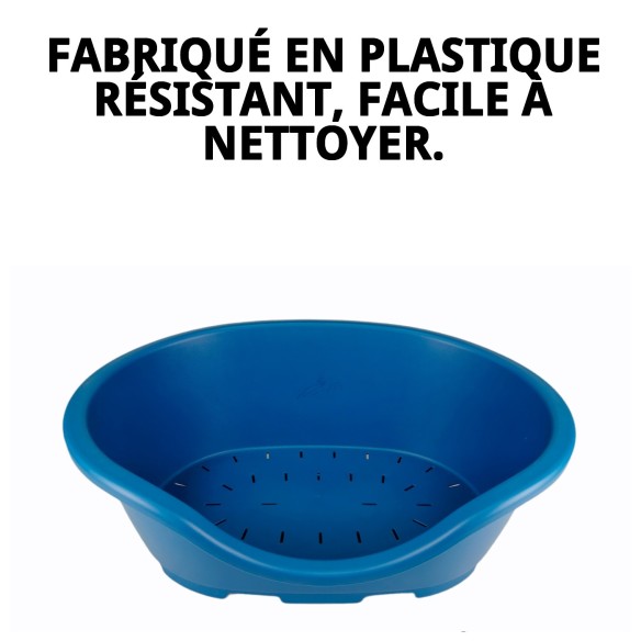 Cage en plastique N.3 Perla 53x35 pour votre animal de compagnie confortable.