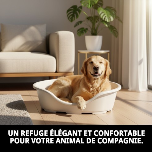 Cage en plastique N.7 Perla 87x57 pour animaux de compagnie, confortable et durable.