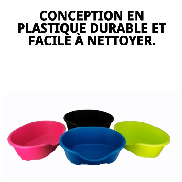 Cage en plastique N.7 Perla 87x57 pour animaux de compagnie, confortable et durable.