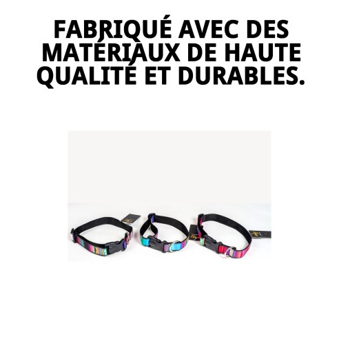 Collier City Fantaisie : Style et Confort pour Votre Animal de Compagnie