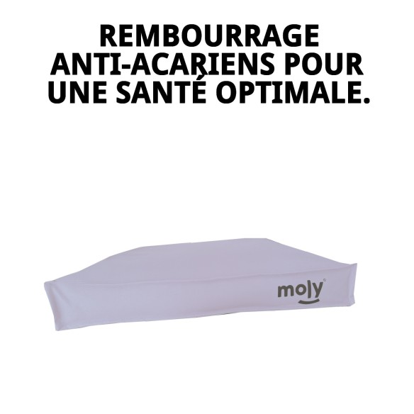 Matelas Waterproof Gris T-1 80x60x10 pour Animaux Confortable