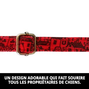 Collier Casitas Rouges T-6 pour votre animal de compagnie - Confort et Style 2