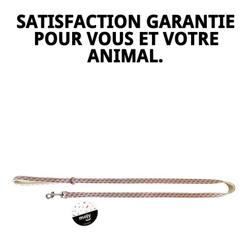 Ramal Topitos T-1 120*1.5 : Style et résistance pour votre animal de compagnie.