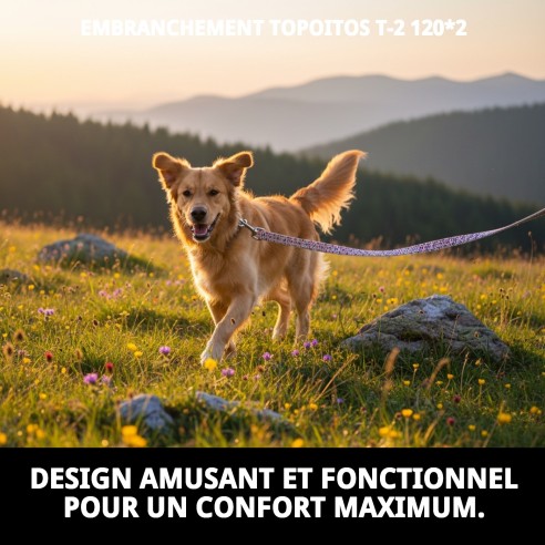 Ramal Topitos T-2 120*2 : Confort et Style pour votre Animal de Compagnie