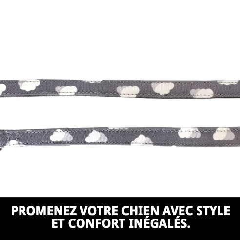 Ramal Nubes Gris T-1 120*1,5 : Style et Confort pour votre Animal de Compagnie