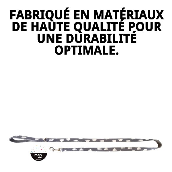 Ramal Nubes Gris T-1 120*1,5 : Style et Confort pour votre Animal de Compagnie