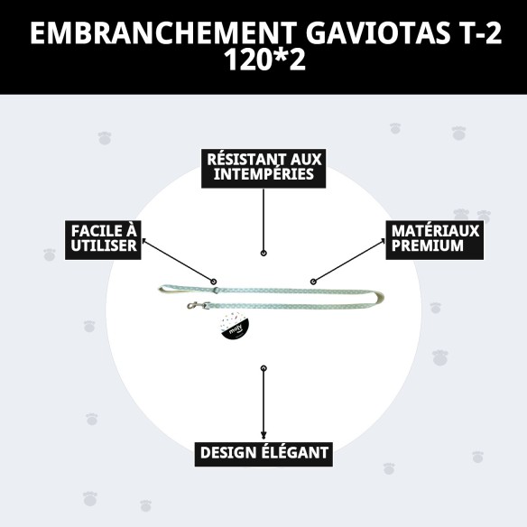 Ramal Gaviotas T-2 120*2 : Résistance et Style pour Animaux de Compagnie