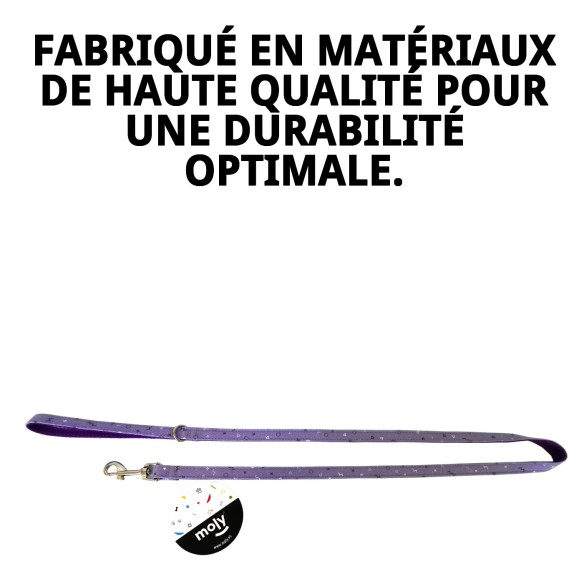 Ramal Moly Lila T-1 120*1,5 : Style et Sécurité pour Votre Animal de Compagnie