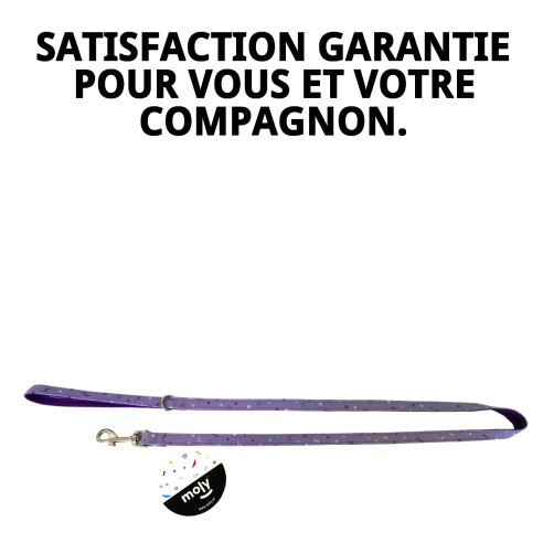 Ramal Moly Lila T-1 120*1,5 : Style et Sécurité pour Votre Animal de Compagnie
