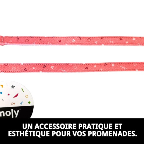 Ramal Moly Salmon T-1 120*1,5 : Qualité et Style pour votre Animal de Compagnie