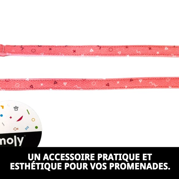 Ramal Moly Salmon T-1 120*1,5 : Qualité et Style pour votre Animal de Compagnie