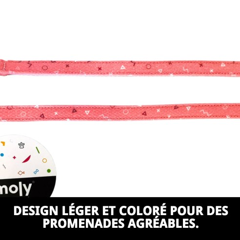 Ramal Moly Salmon T-1 120*1,5 : Qualité et Style pour votre Animal de Compagnie