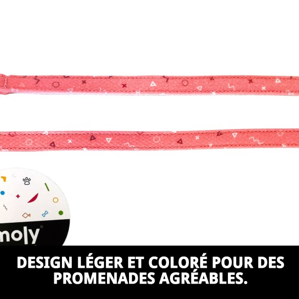 Ramal Moly Salmon T-1 120*1,5 : Qualité et Style pour votre Animal de Compagnie