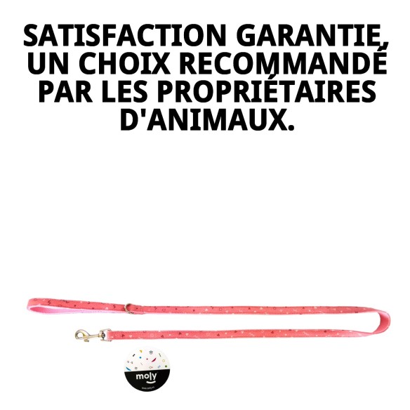 Ramal Moly Salmon T-1 120*1,5 : Qualité et Style pour votre Animal de Compagnie