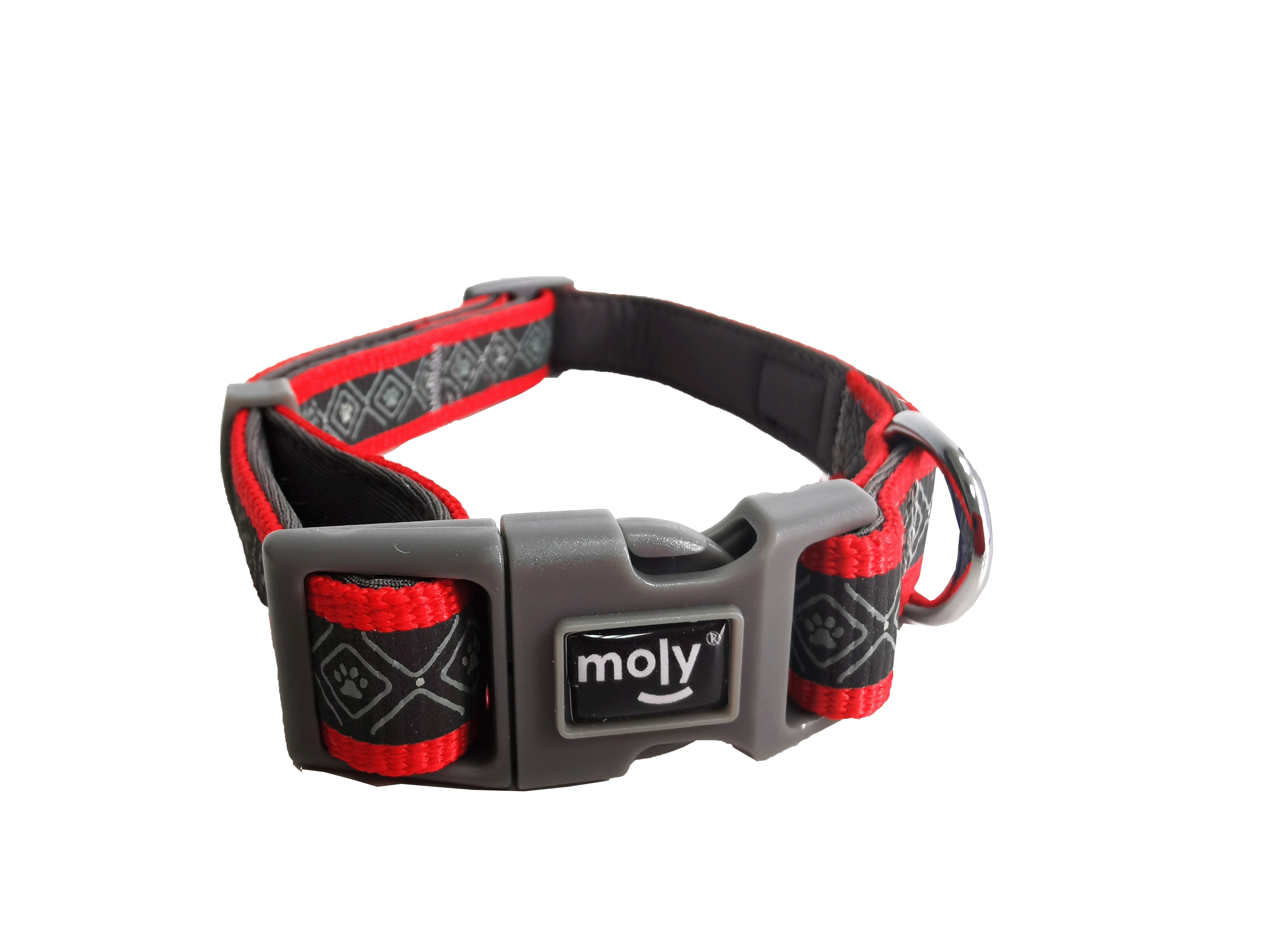 COLLAR MOLY NEOPRENO RAINBOW REFLECT T-S