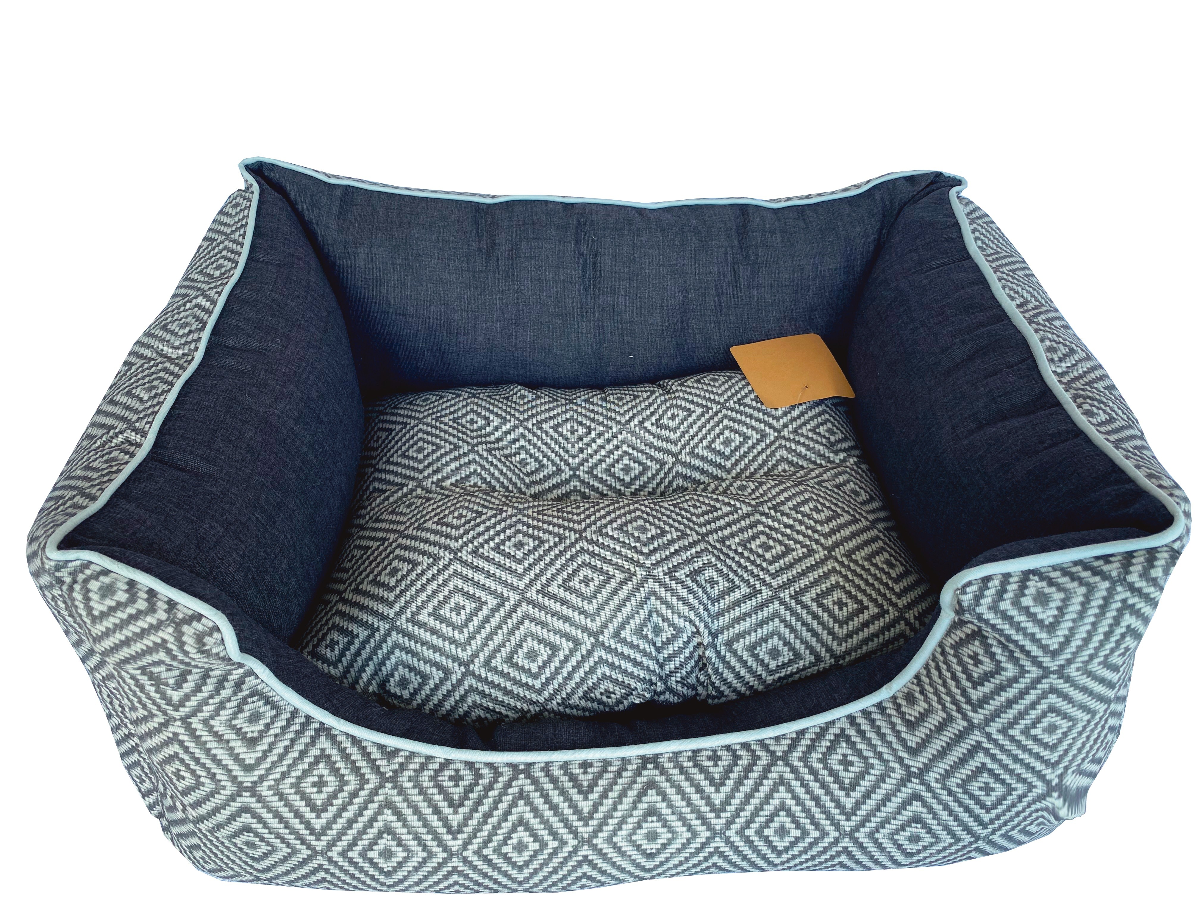 CUNA RECT. ELEGANCE GREY T-3 75*63*24 CM
