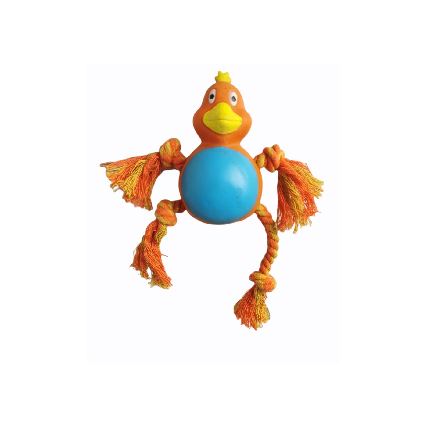 JUGUETE MORDEDOR PERRO POLLITO 21 CM