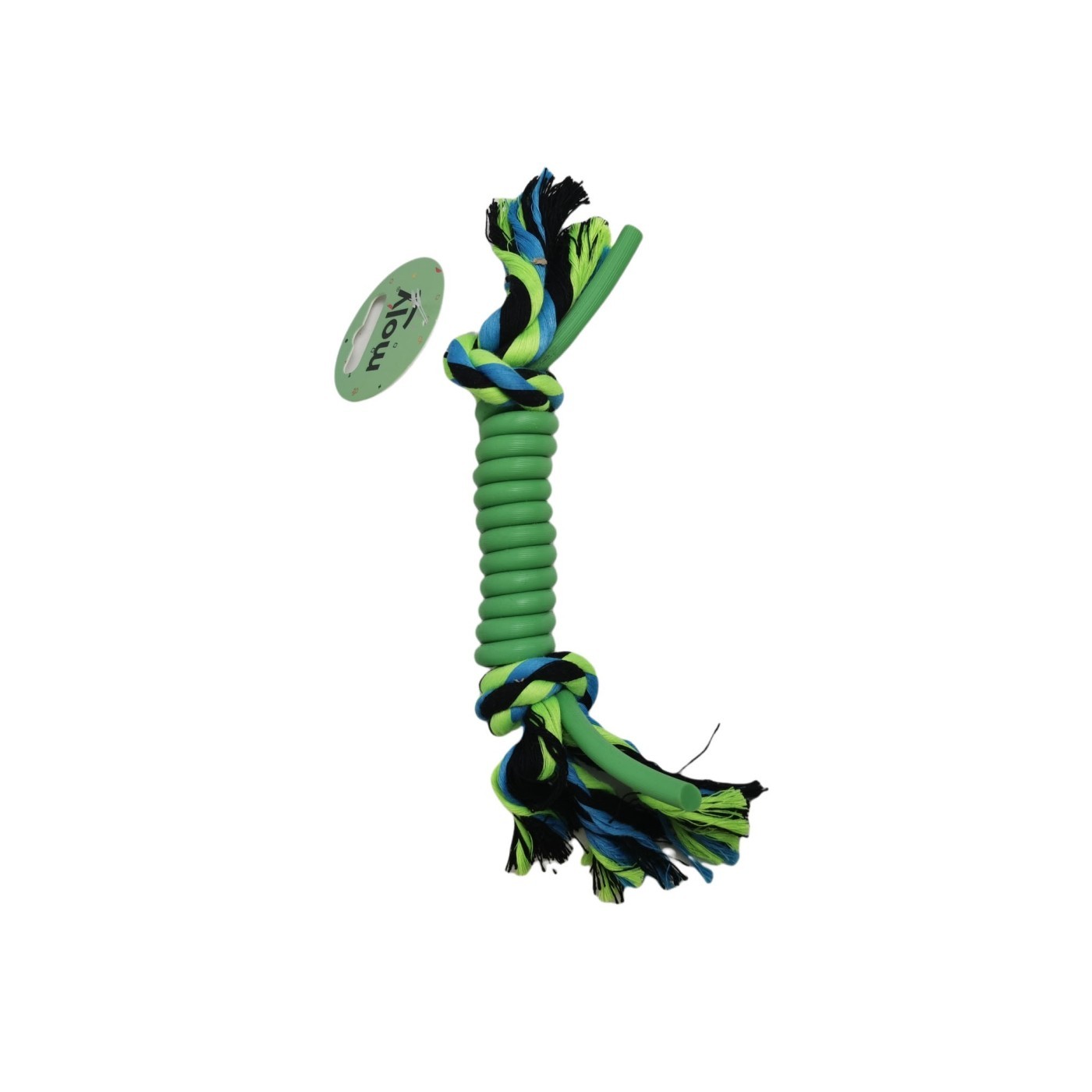 MORDEDOR SILICONA ALGODON 25 CM