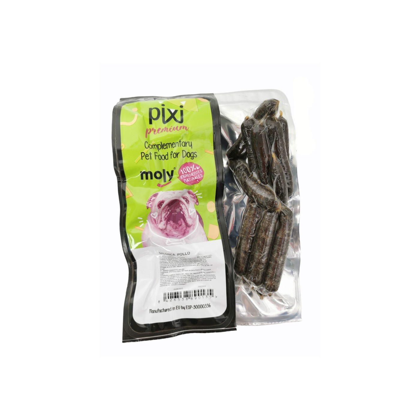 SALCHICHAS 7 CM POLLO  250 GR