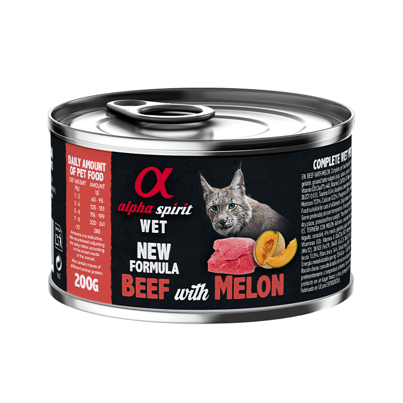 AS HÚMEDOTERNERA CON MELON 200 GR GATO