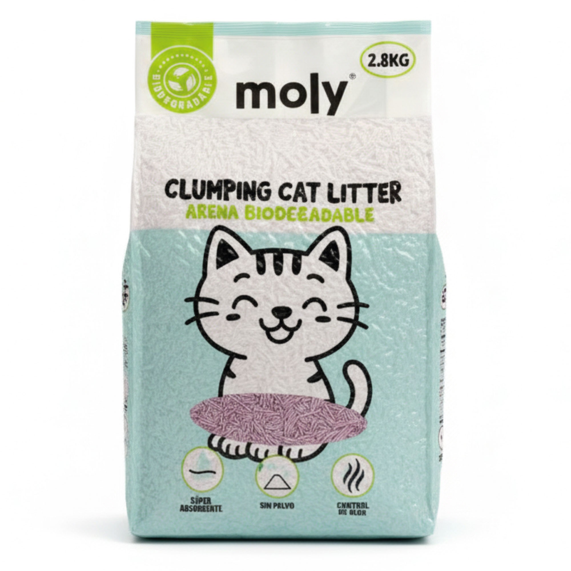 ARENA TOFU ECOLÓGICA LAVANDA 2,8 KG 8,4 L