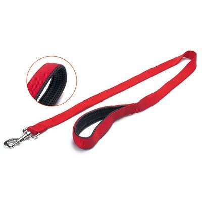 Ramal de Nylon Confort 120 cm x 2 cm con Mango Acolchado | Correa Resistente para Perros – Moly
